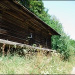 Стара хата біля дороги