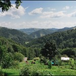 Панорама села Снідавка